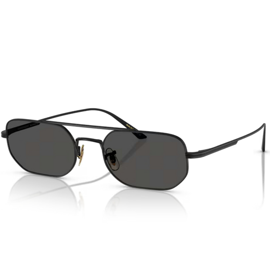 Lunettes de soleil Oliver Peoples 1989C noir - vue de profil