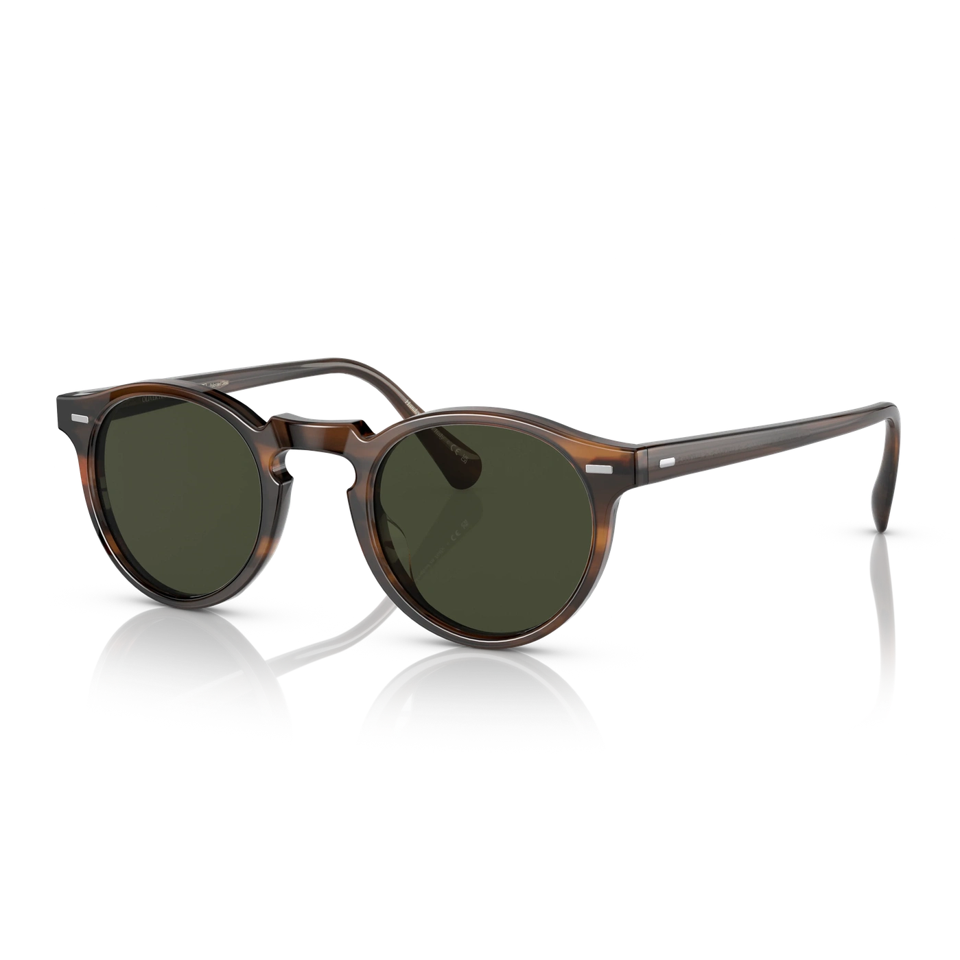 Lunettes de soleil Oliver Peoples Gregory Peck écaille - vue de profil