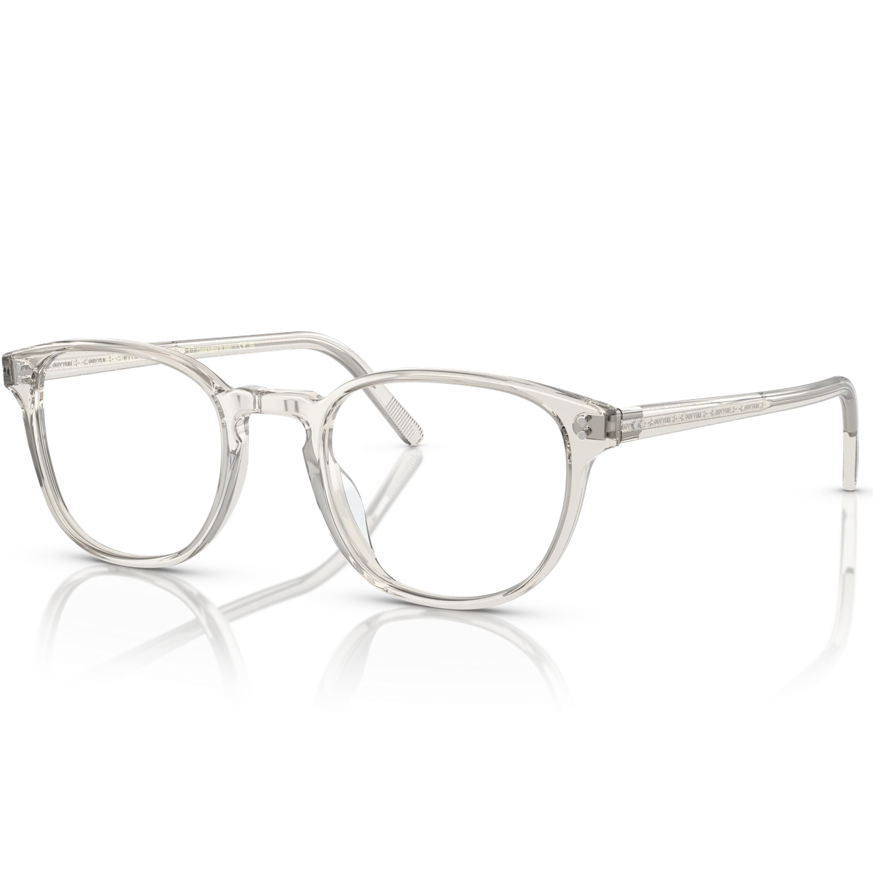 Lunettes de vue Oliver Peoples Fairmont cristal - vue de profil