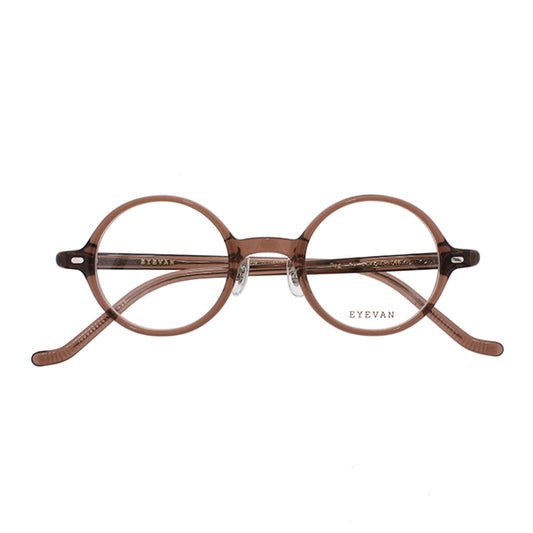 Lunettes de vue Eyevan PEG acétate rosé - vue de face