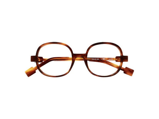 Lunettes de vue Anne et Valentin Type 24C55 acétate écaille - vue de face