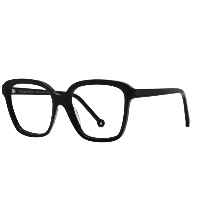 Lunettes de vue Nathalie Blanc Apolline noir - vue de profil
