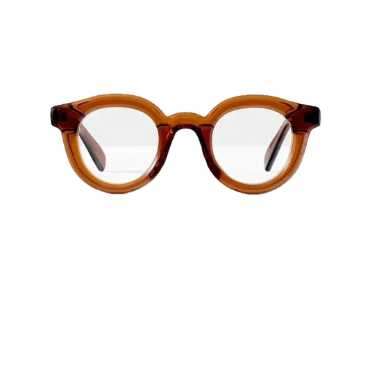 Lunettes de vue Aude Hérouard Marcelle acétate brun châtaigne