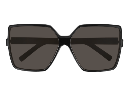 Lunettes de soleil Saint Laurent SL 232 Betty acétate noir - vue de face