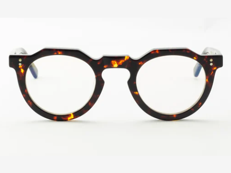 Lunettes de vue Lesca Pica acétate écaille - vue de face
