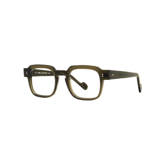 Lunettes de vue Anne et Valentin Damon acétate vert