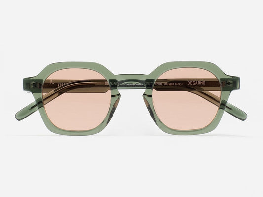 Lunettes de soleil Kaleos Degarmo acétate vert - vue de face