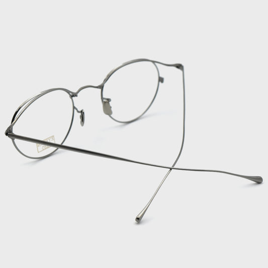 Lunettes de vue Eyevan 180 titane argent - vue de profil