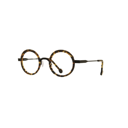 Lunettes de vue Anne et Valentin Frivole acétate écaille et acier noir