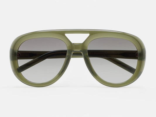 Lunettes de soleil Kaleos Porter acétate vert - vue de face