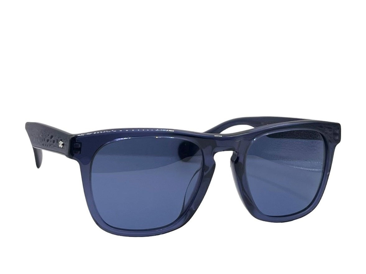 Lunettes de soleil Oliver Peoples R-3 Roger Federer bleu ash - vue de profil