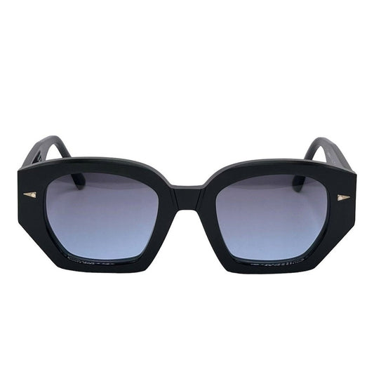 Lunettes de soleil Ahlem Constantine acétate noir - vue de face