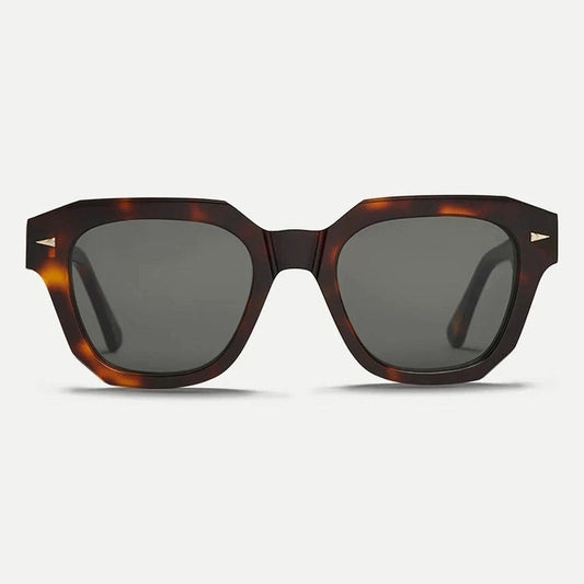 Lunettes de soleil Ahlem Pont Mirabeau acétate écaille - vue de face
