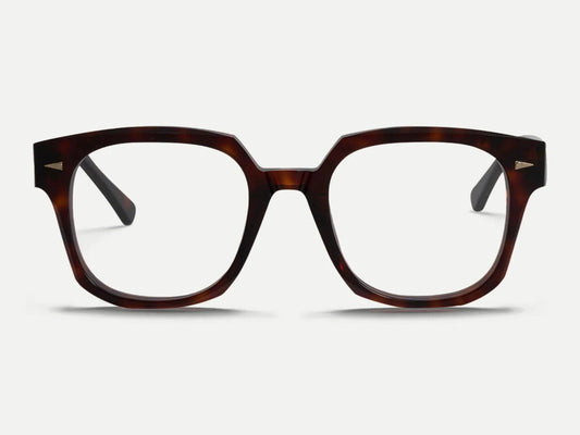 Lunettes de vue Ahlem Rue Mazarine acétate écaille clair - vue de face