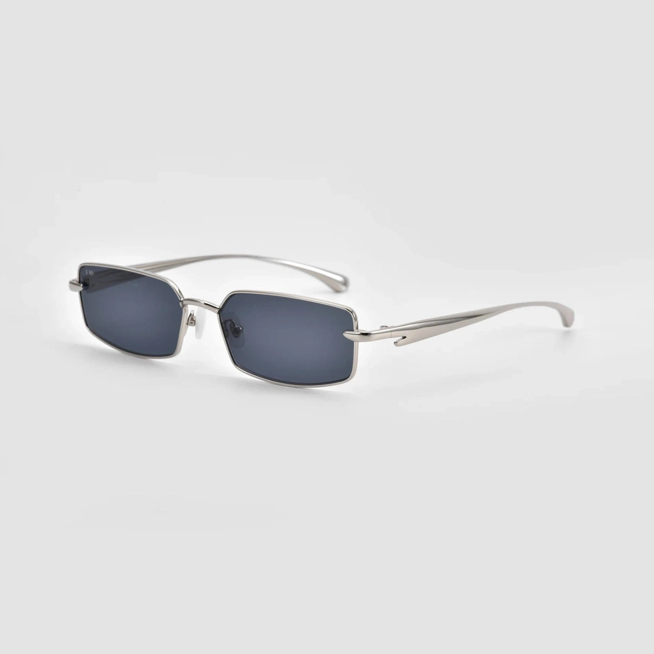 Lunettes de soleil For Art's Sake Lucio métal argent - vue de profil