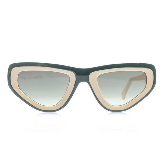 Lunettes de soleil Shelter Auza acétate vert et blanc