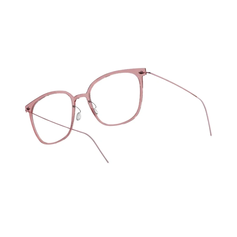 Lunettes de vue Lindberg n.o.w. tit 6638 titane rosé - vue de profil