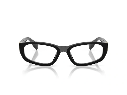 Lunettes de vue Miu Miu MU 04YV acétate noir - vue de face
