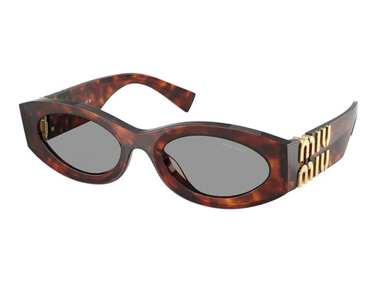 Lunettes de soleil Miu Miu MU 11WS acétate Mahogany Havana