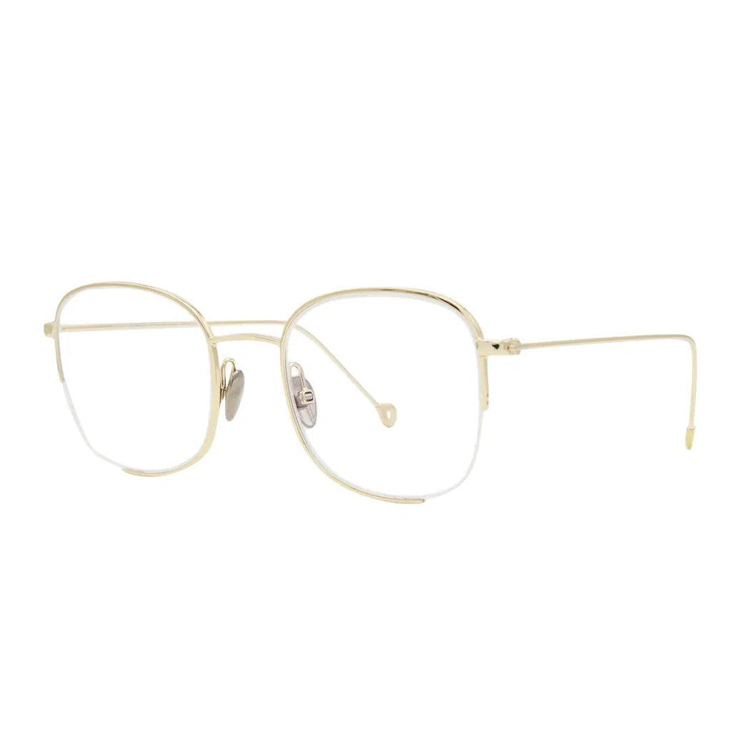 Lunettes de vue Nathalie Blanc Laura doré - vue de profil