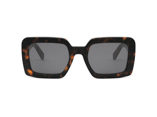 Lunettes de soleil Céline CL40304U Triomphe acétate écaille - vue de face