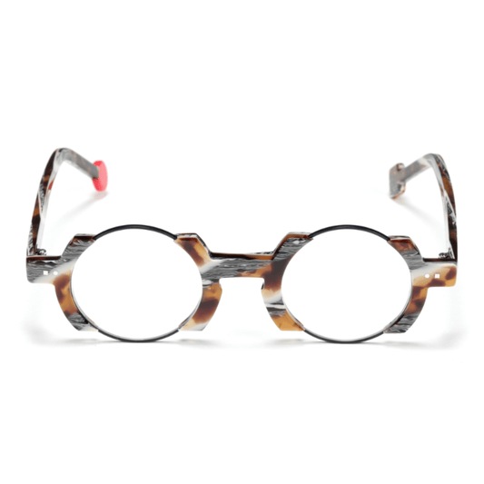 SABINE BE be balloon Bleu Marine Satin / Ecaille Vintage Brillant - Les Belles Lunettes