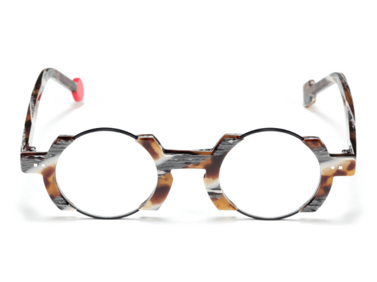 Lunettes de vue Sabine Be Be Balloon acétate et métal - vue de face