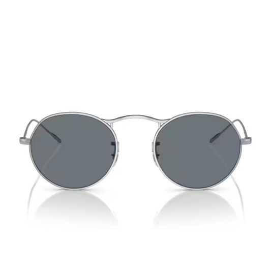 Lunettes de soleil Oliver Peoples M-4 30Th métal argent - vue de face