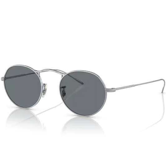 Lunettes de soleil Oliver Peoples M-4 30Th argent - vue de profil