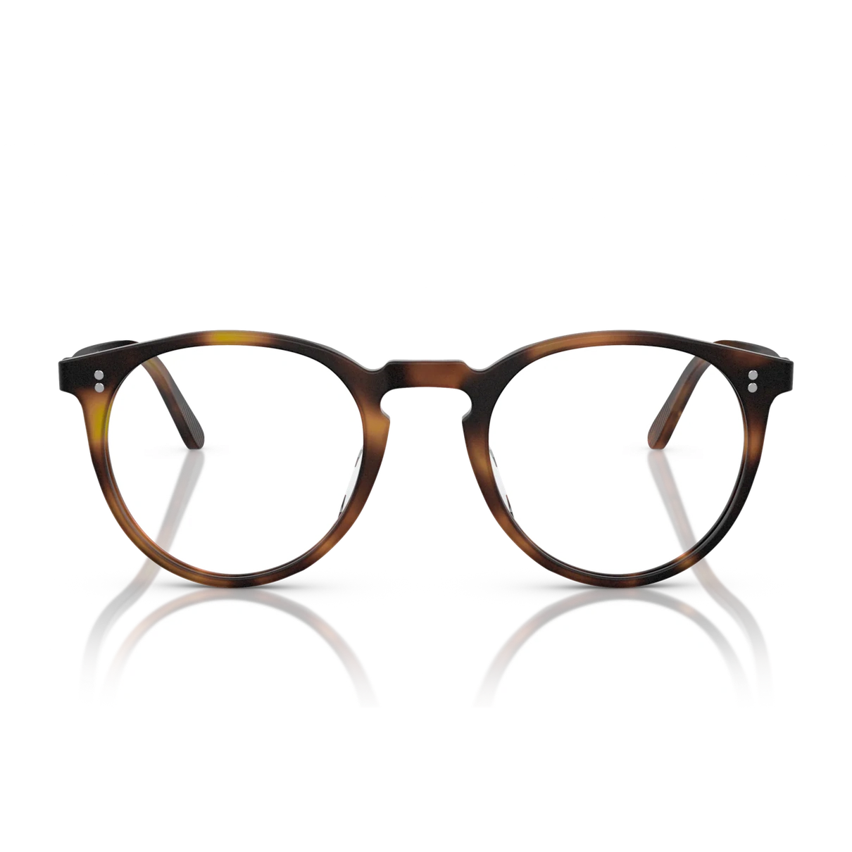 Lunettes de vue Oliver Peoples O'Malley acétate écaille mahogany - vue de face