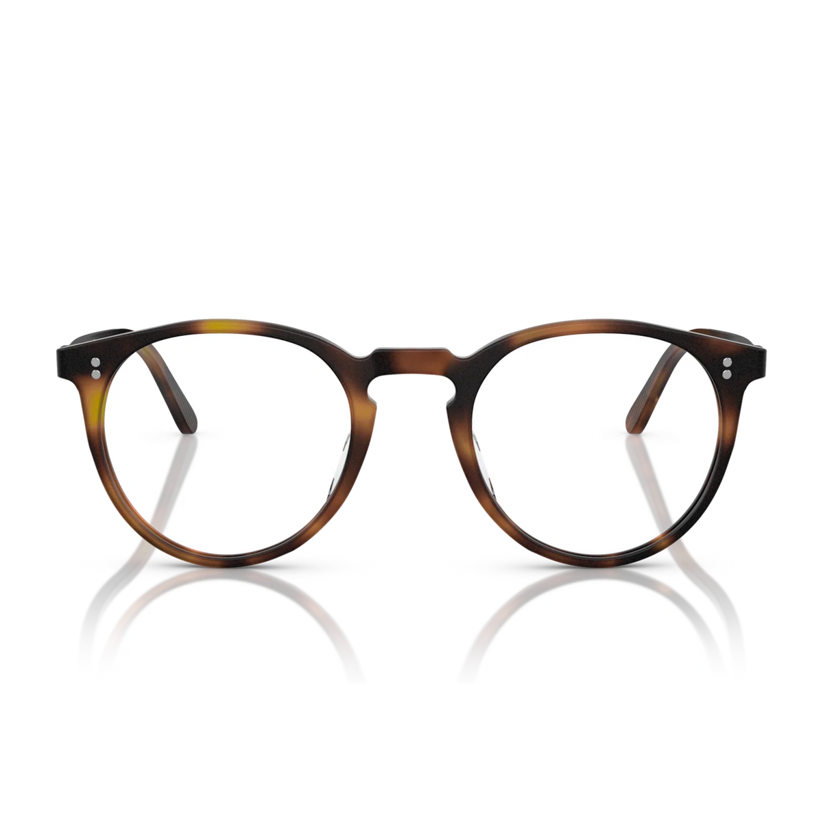 Lunettes de vue Oliver Peoples O'Malley acétate écaille mahogany - vue de face