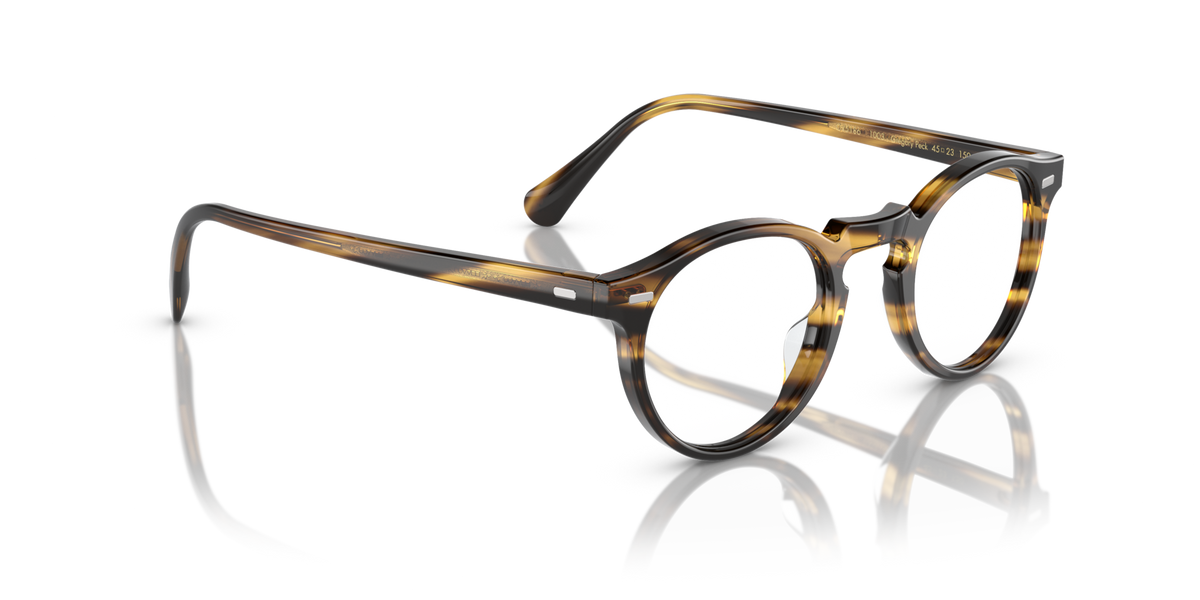 Lunettes de vue Oliver Peoples Gregory Peck OV5186 1003 - vue trois quarts plongeante