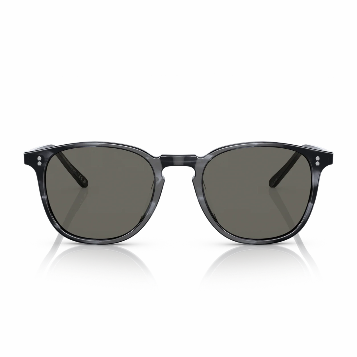 Lunettes de soleil Oliver Peoples Finley Sun acétate bleu - vue de face