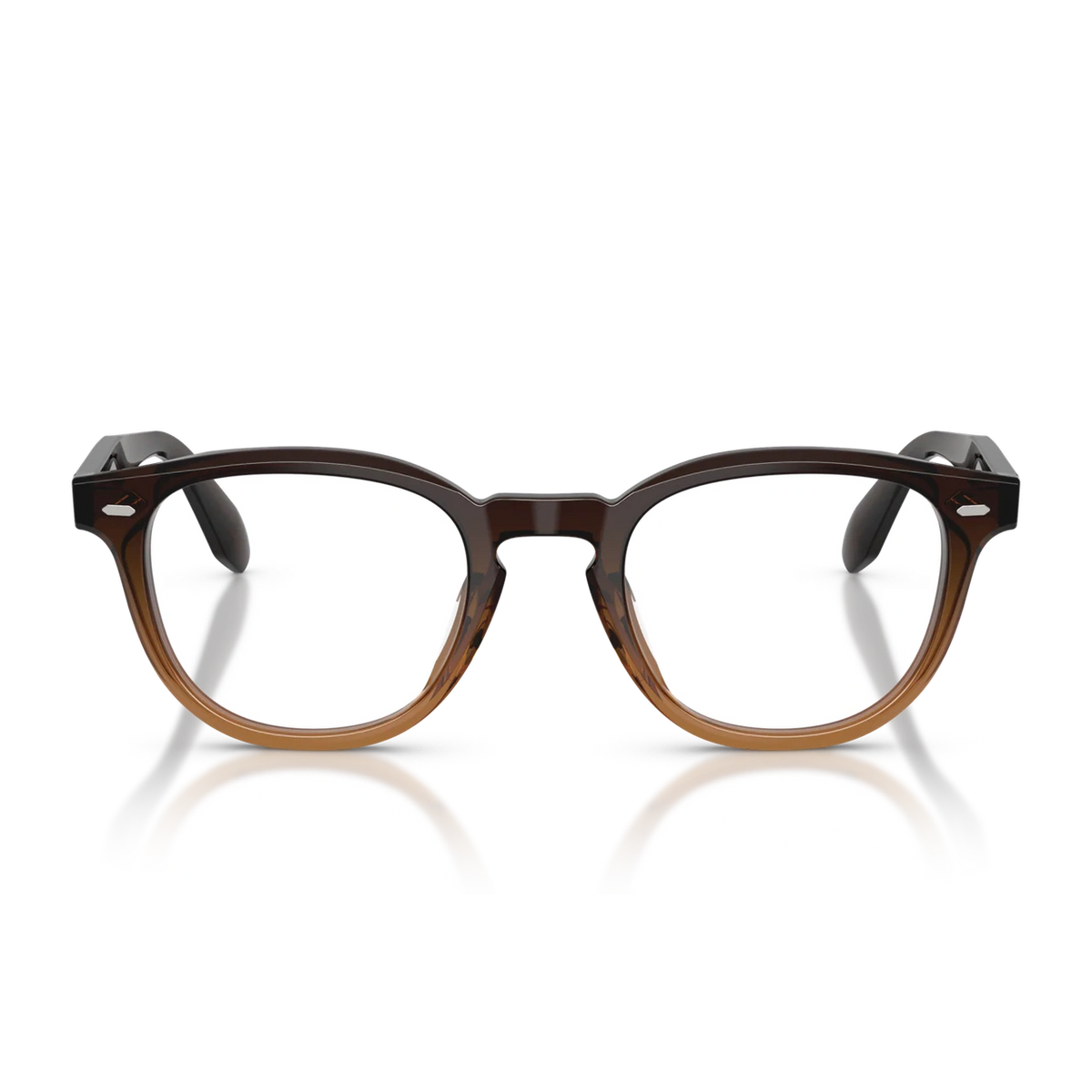 Lunettes de vue Oliver Peoples N.09 acétate Driftwood Gradient - vue de face