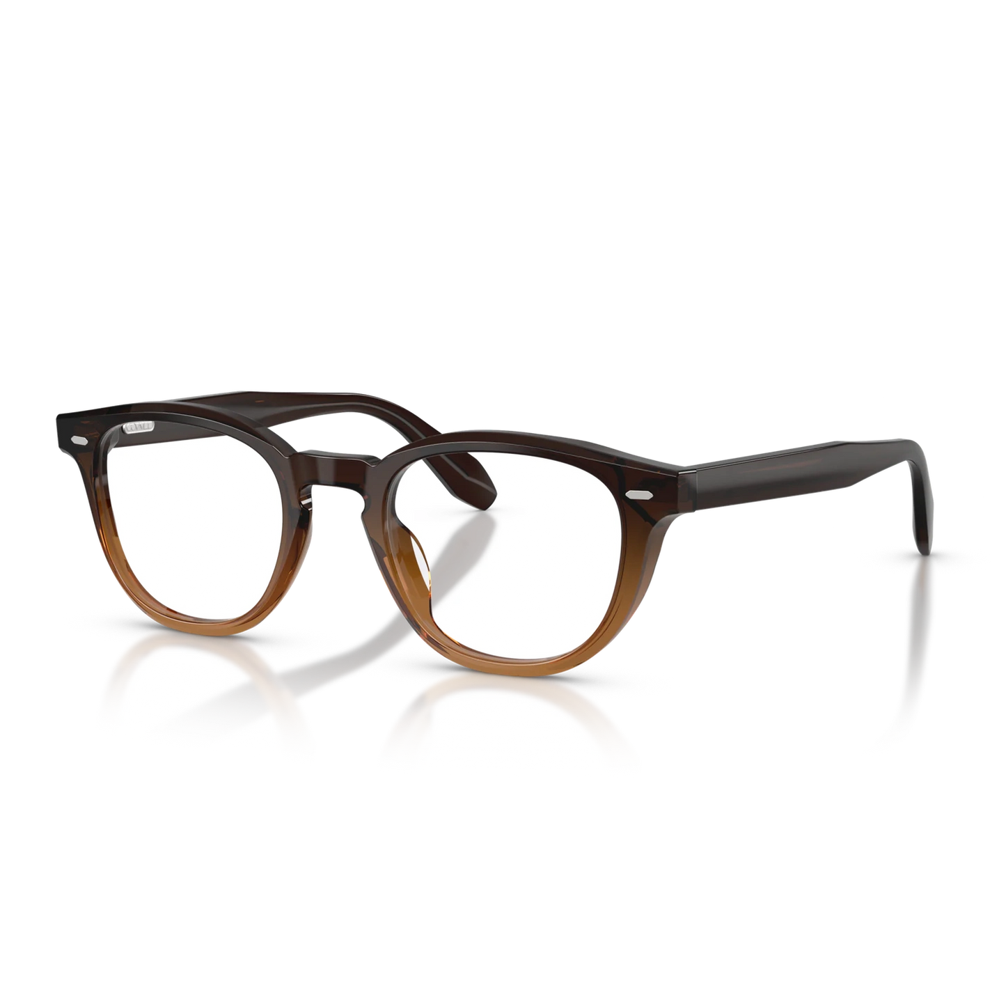Lunettes de vue Oliver Peoples N.09 acétate Driftwood Gradient - vue de profil