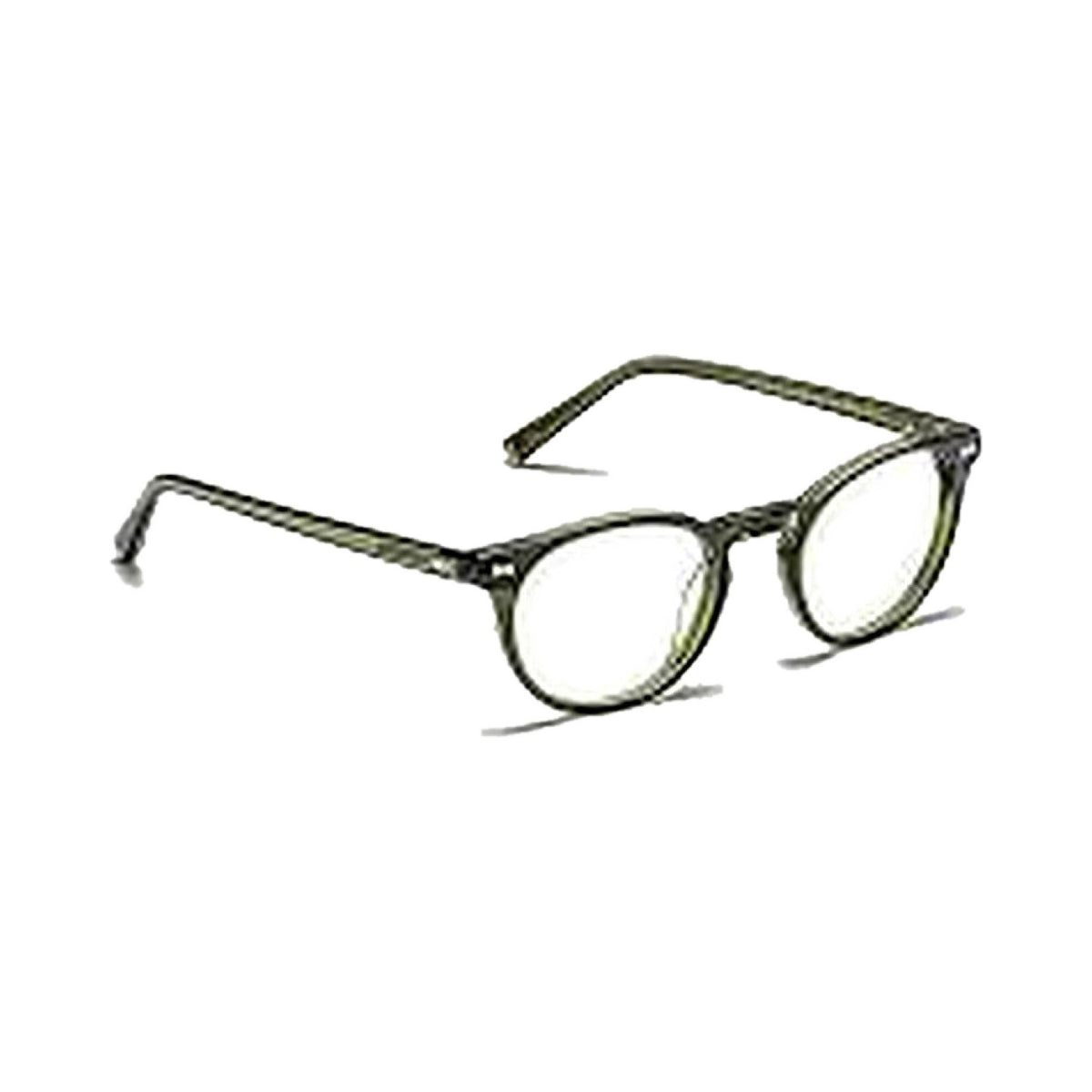 Lunettes de vue Moscot Frankie acétate vert - vue de face