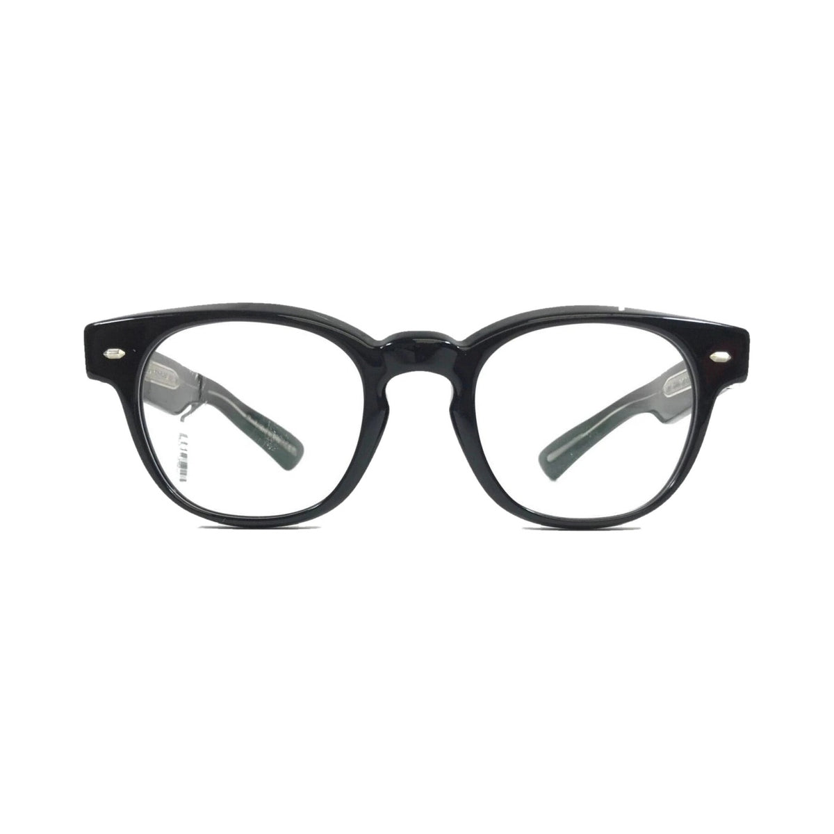 Lunettes de vue Oliver Peoples Allenby acétate noir et écaille cristal - vue de face