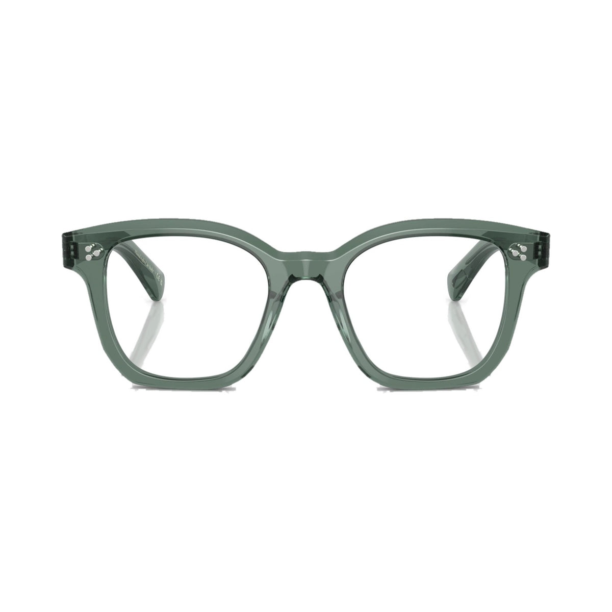 Lunettes de vue Oliver Peoples Lianella acétate vert - vue de face