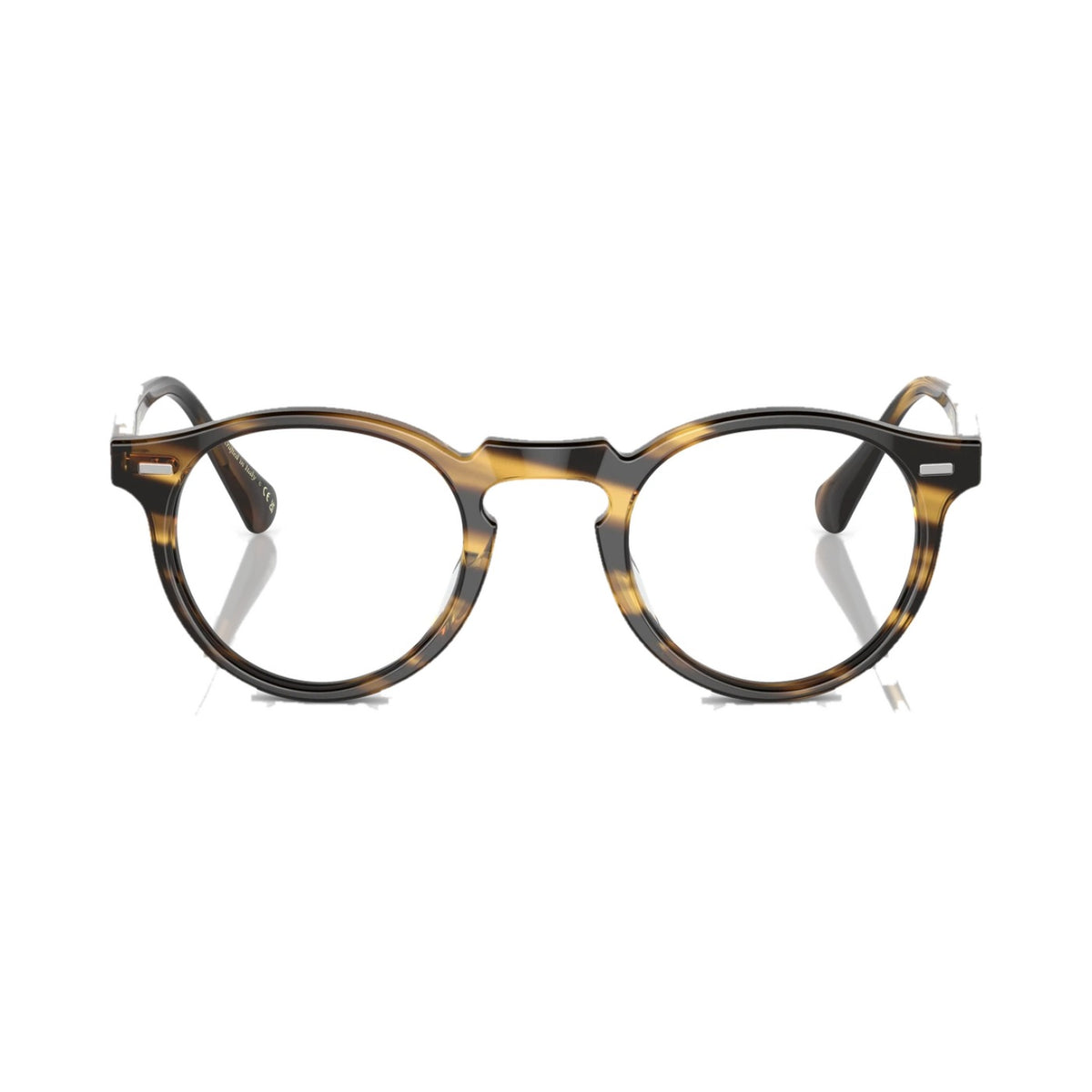 Lunettes de vue Oliver Peoples Gregory Peck acétate écaille - vue de face