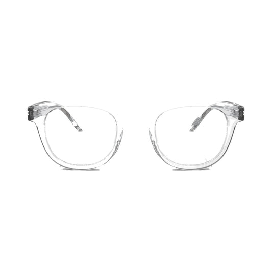 Lunettes de vue Oliver Peoples Sheldrake acétate cristal blanc - vue de face