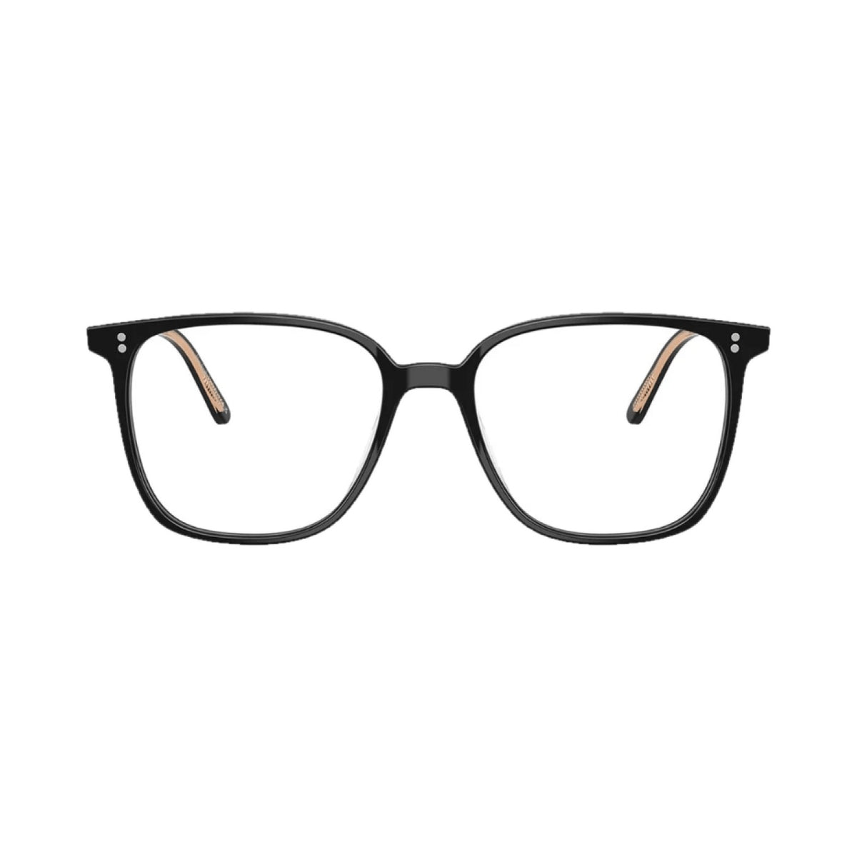 Lunettes de vue Oliver Peoples Caren acétate noir - vue de face