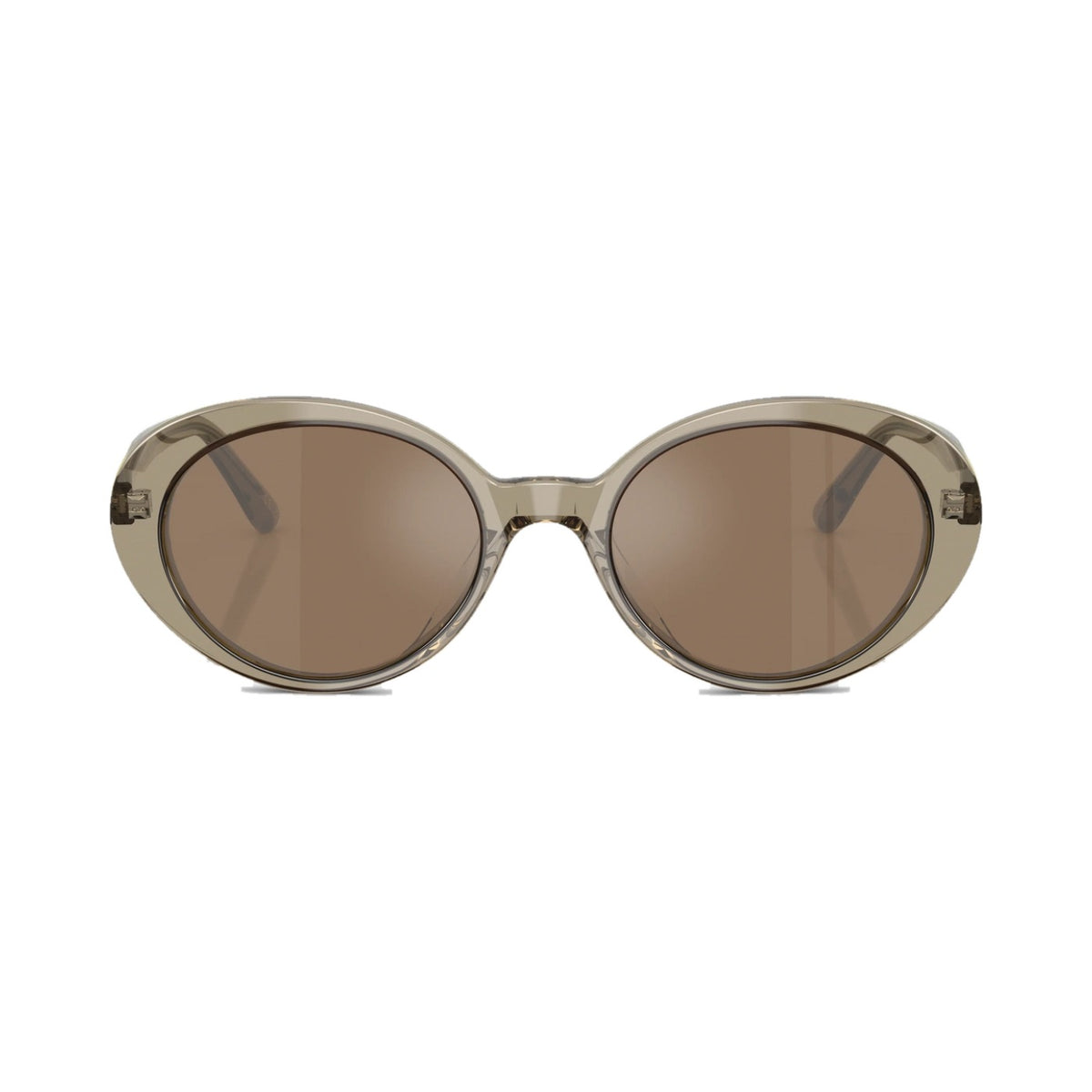 Lunettes de soleil Oliver Peoples Lumar acétate gris - vue de face