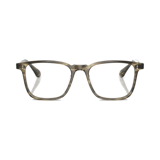 Lunettes de vue Oliver Peoples Tillen acétate écaille olive - vue de face