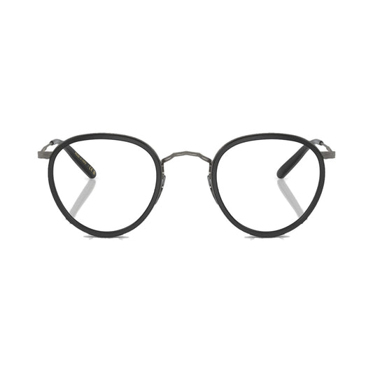 Lunettes de vue Oliver Peoples MP-2 métal noir semi-mat - vue de face