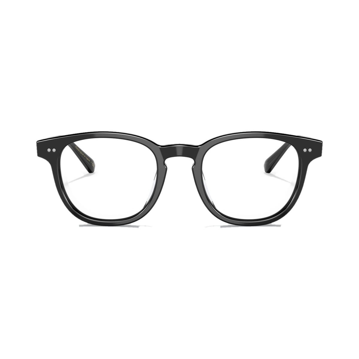 Lunettes de vue Oliver Peoples Kisho acétate noir - vue de face