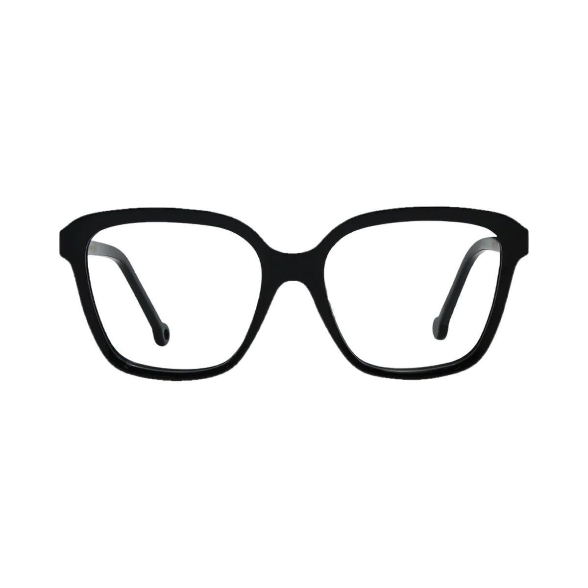 Lunettes de vue Nathalie Blanc Apolline acétate noir - vue de face