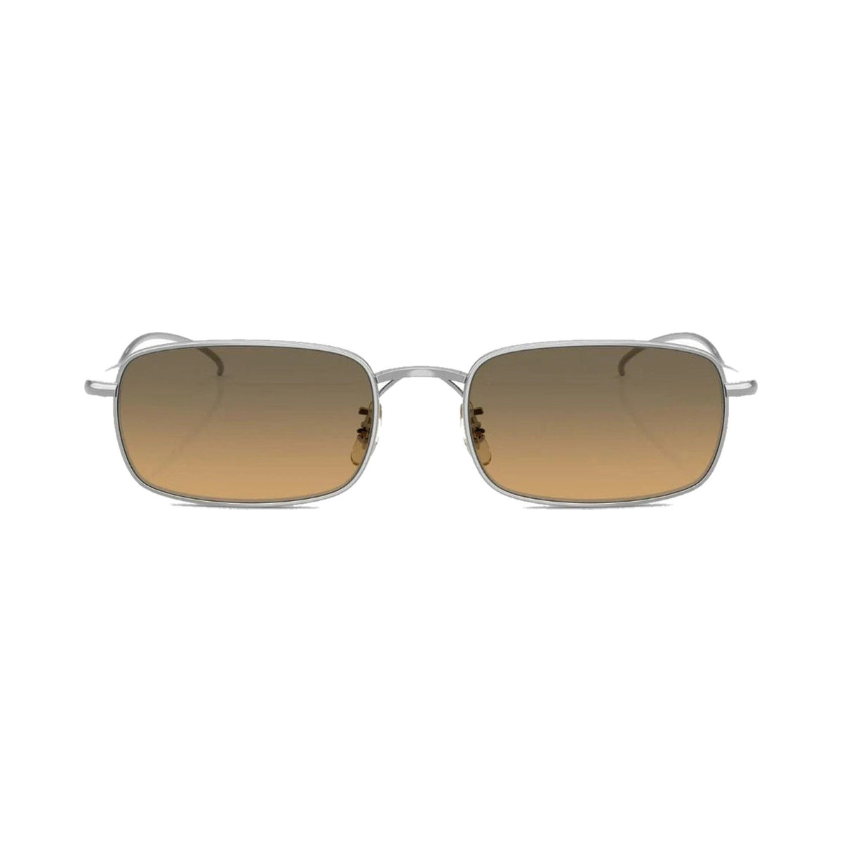 Lunettes de soleil Oliver Peoples TK-14 titane argenté photochromiques - vue de face