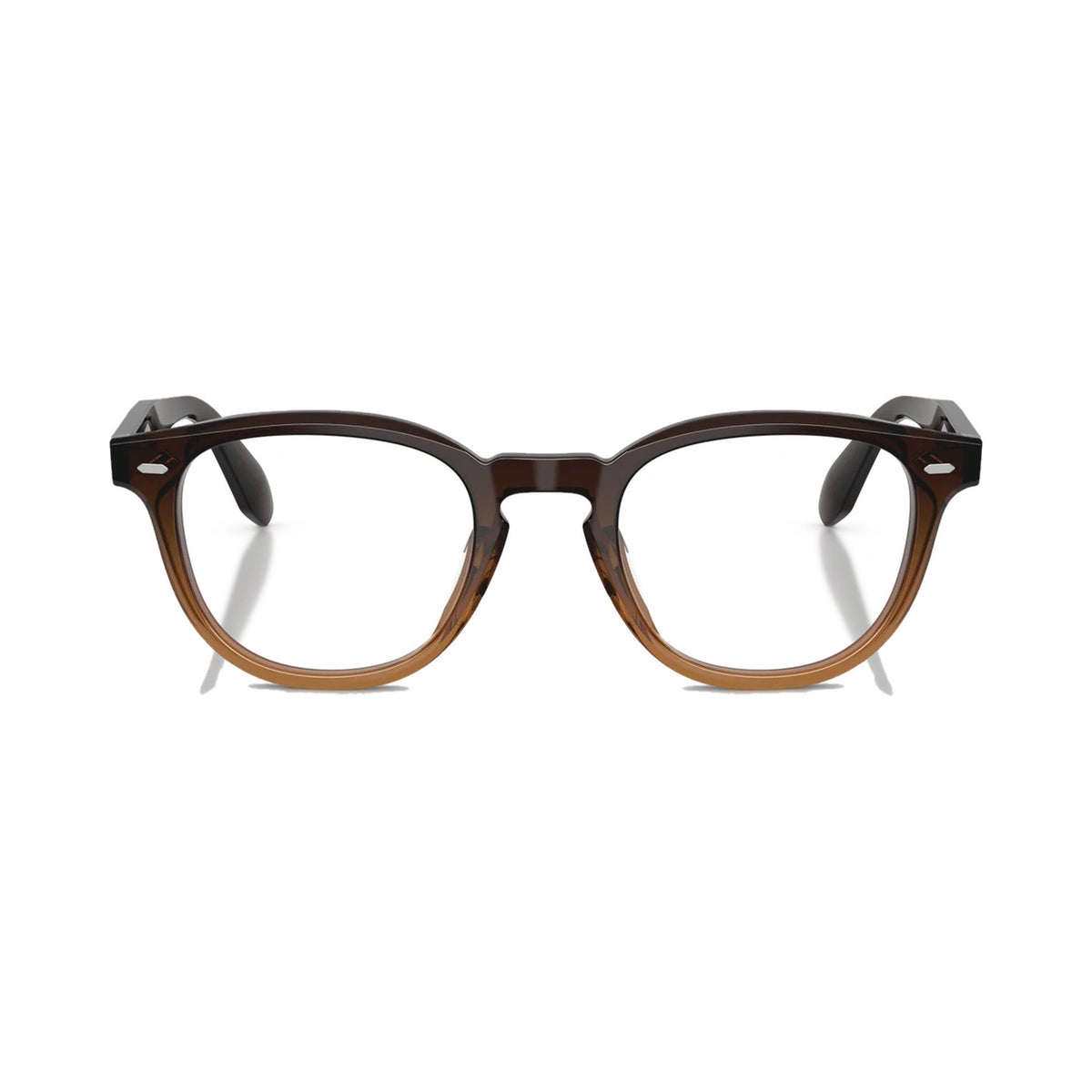 Lunettes de vue Oliver Peoples N.09 acétate Driftwood Gradient - vue de face