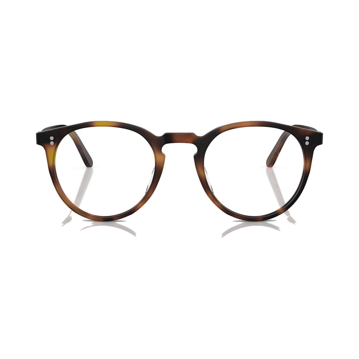 Lunettes de vue Oliver Peoples O'Malley acétate écaille mahogany - vue de face