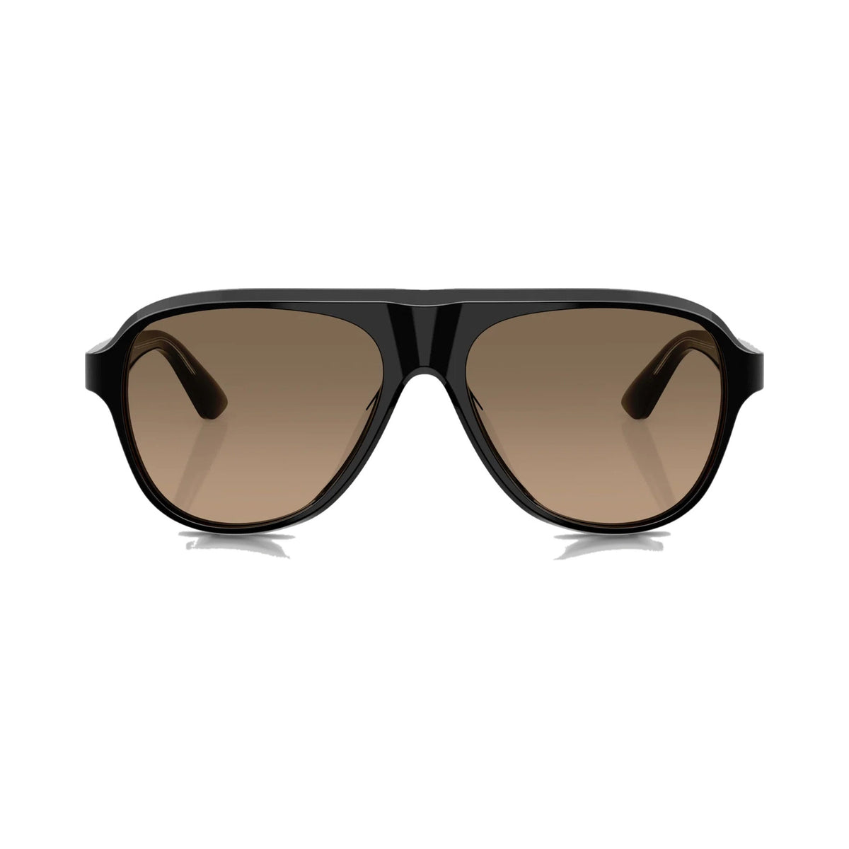 Lunettes Oliver Peoples Paul Newman OV5581SU, en acétate noir, vue de face.